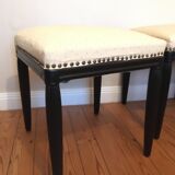 Fauteuils et 2 tabourets Napoleon III