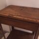 Console type wooden antique Walnut