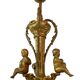 Chandelier with tassels and angels as ornamentation (rare)
