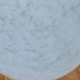 Opaline hemispherical wall light, ceiling light