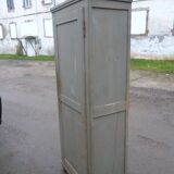 Old workshop cabinet gray patina