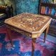 Mid-Century Italian Marquetry Multi-Game Table in Walnut & Mahogany, c. 196