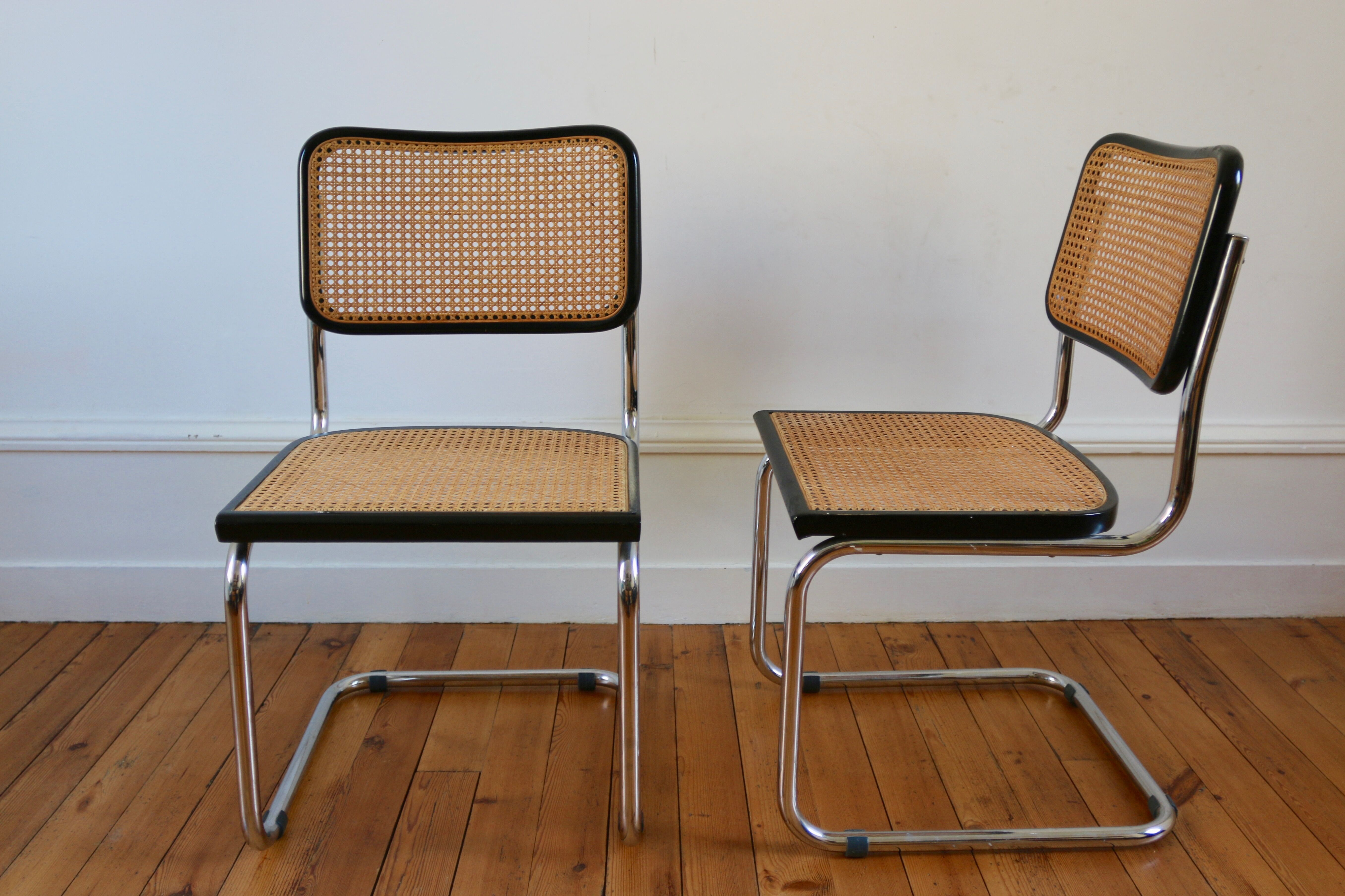 Pair of chairs B32 Marcel Breuer