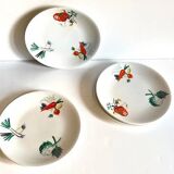 4 vegetable plates Lunéville – France