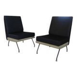 Pair of vintage armchairs from the 1950s – modernist spirit