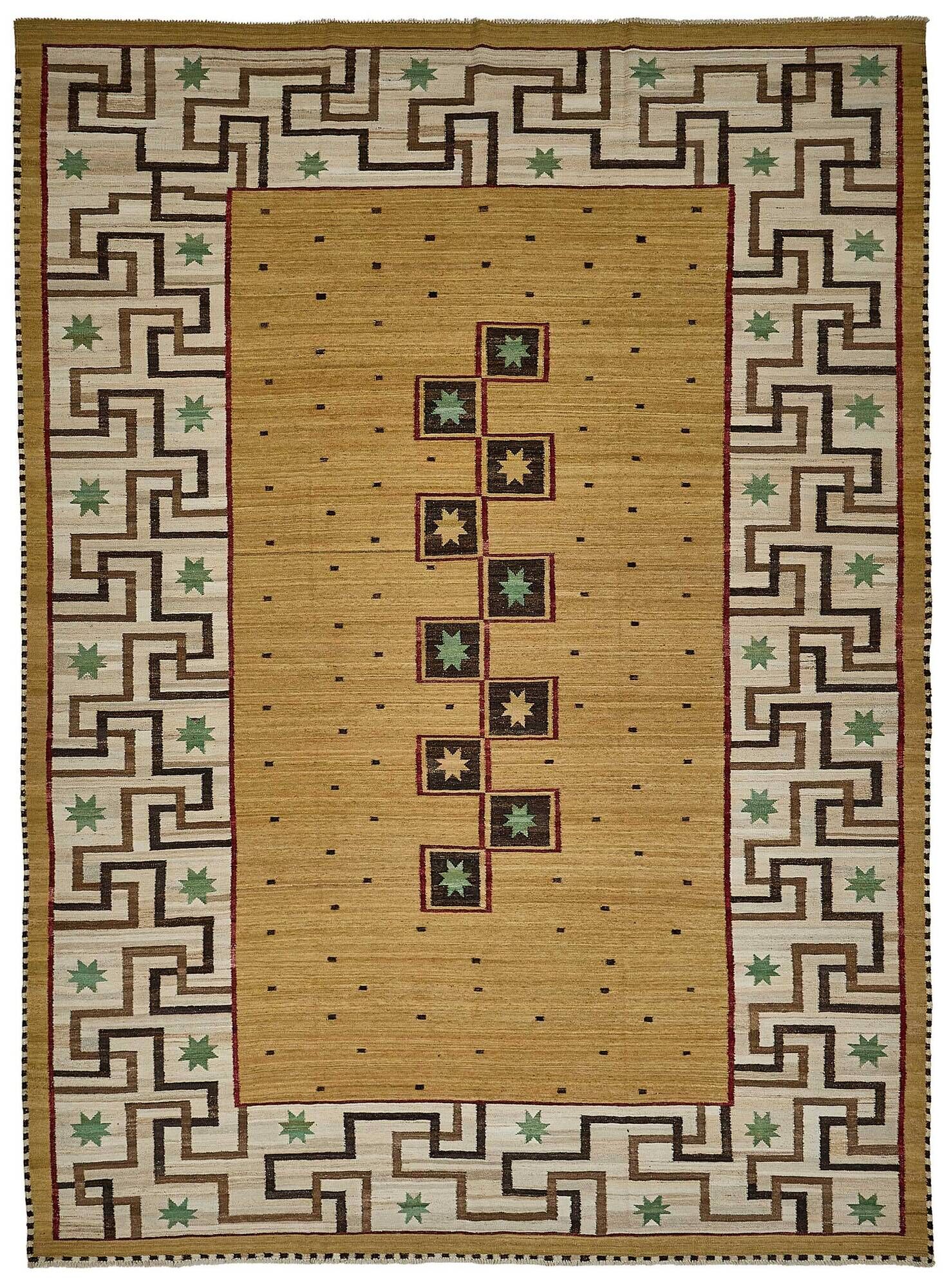 Contemporary Tribal Decorative Kilim 313 cm x 430 cm