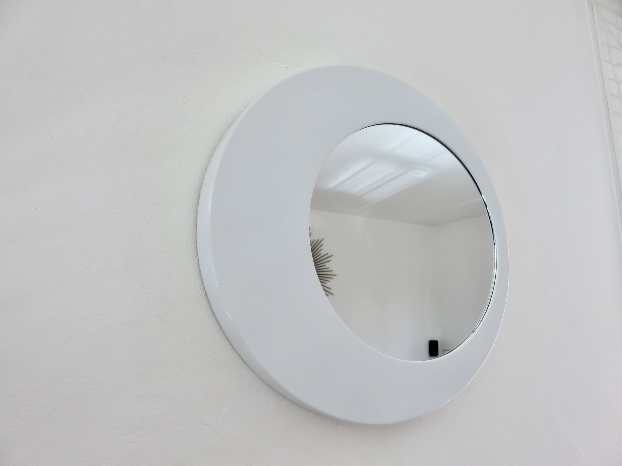 miroir "désaxé" ou asymétrique, années 80 - 90
