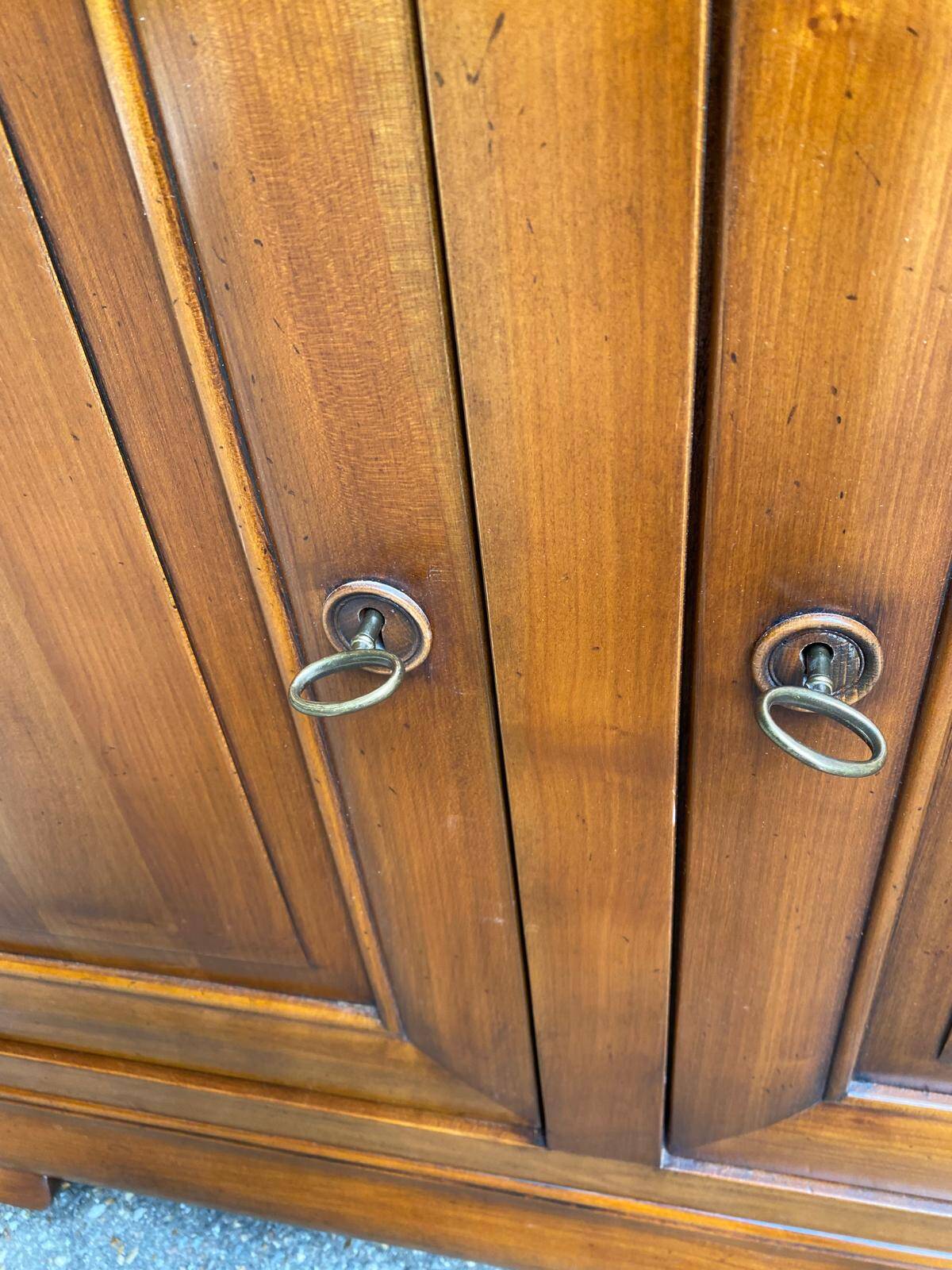 19th century Louis Philippe solid oak sideboard