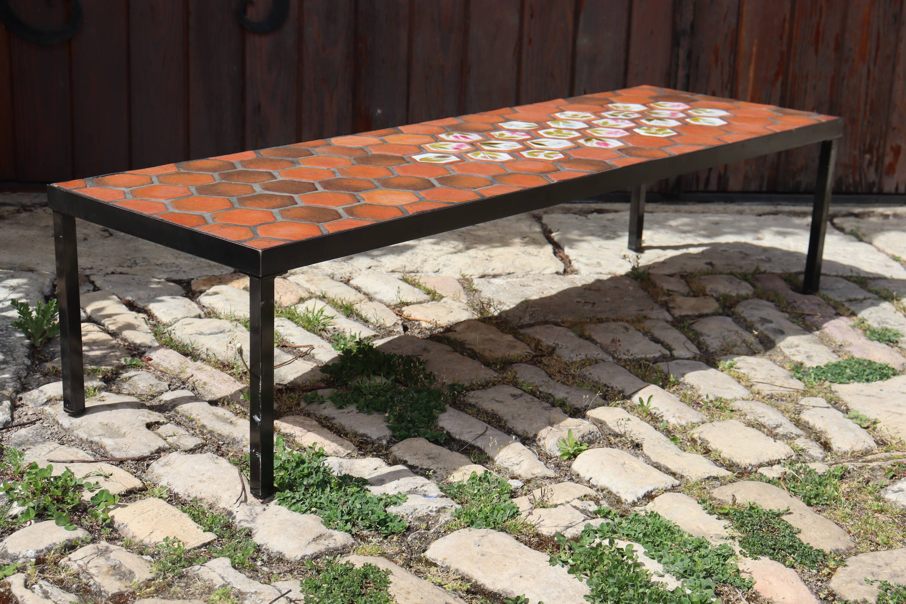 Ceramic coffee table by Roger Capron