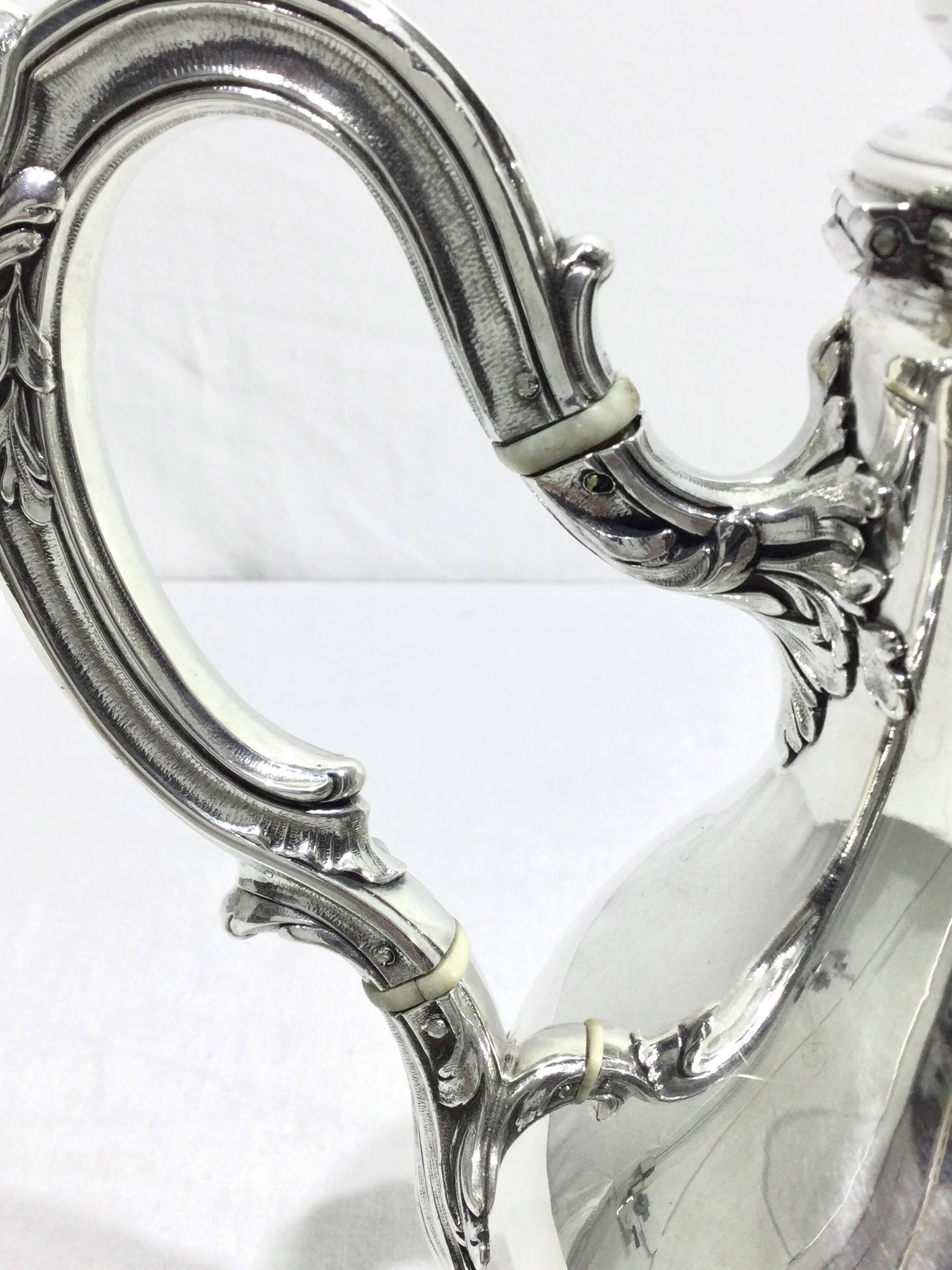 Emile Puiforcat – Silver teapot