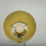 Vintage Floor Filigree Lamp with Fiberglass Shade, Germany, 1950s