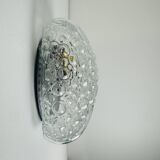 Vintage bubble glass wall light