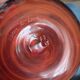 Vase en verre soufflé vintage