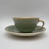 Service à thé et café Villeroy et Boch en porcelaine vert d’eau