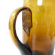 Broc eau verre soufflé ocre, 1970