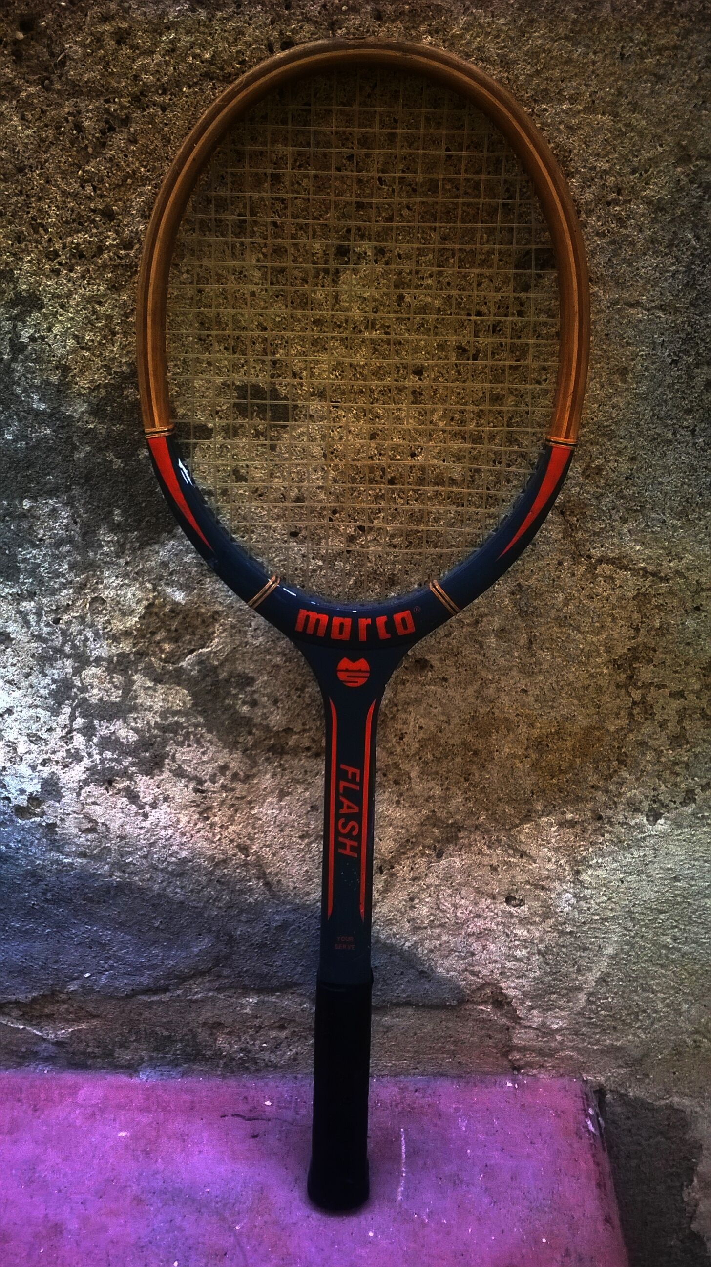 Vintage tennis racket