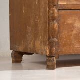 Ancienne commode en bois massif (c.1920) #60