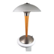 Art Deco Mushroom Liner Lamp 80s by Jakob Maul