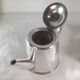 Teapot and milk jug in silver metal, Félix Frères