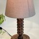 Lampe bois façon Charles Dudouyt