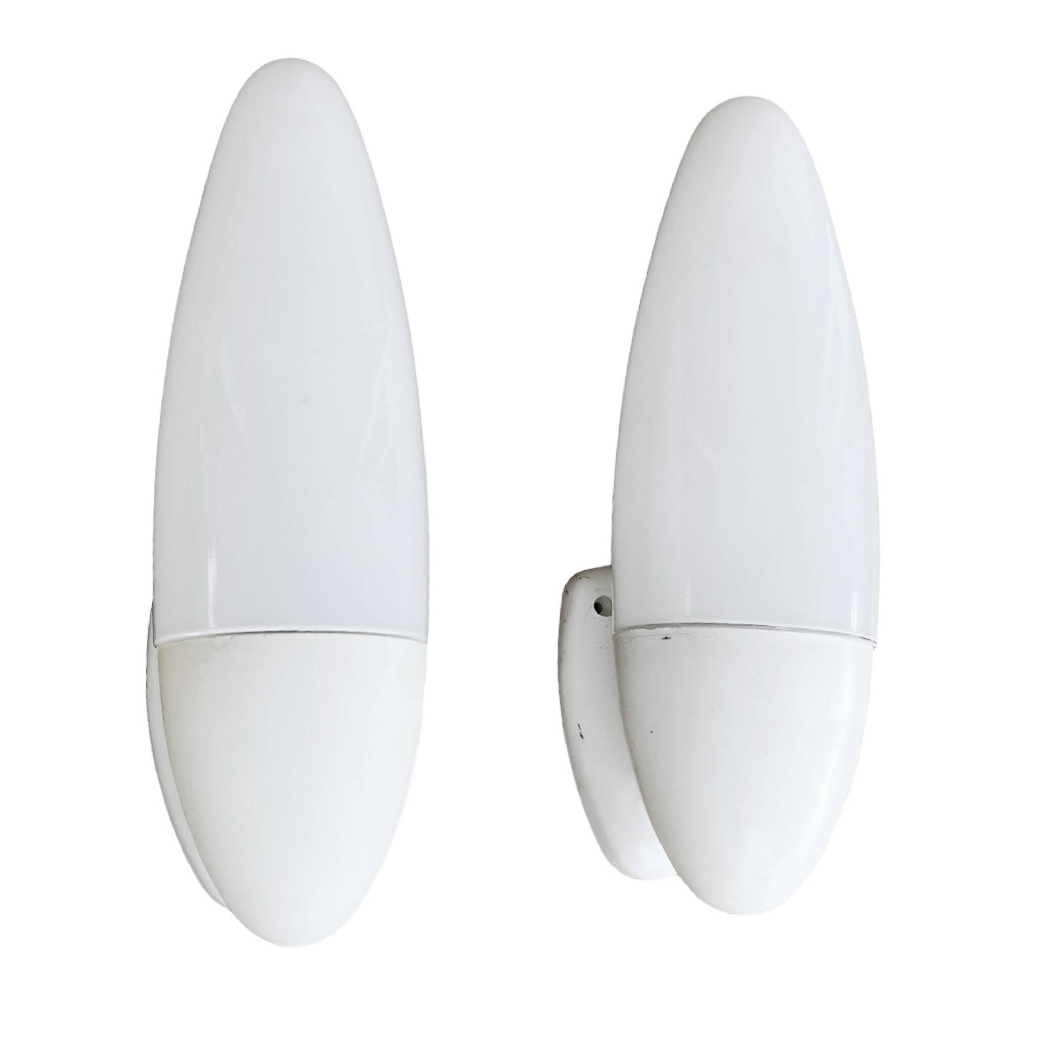 Paire d'appliques, Elektrosvit Nové Zámky, Tchécoslovaquie, années 1950.