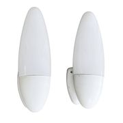 Pair of wall lamps, Elektrosvit Nové Zámky, Czechoslovakia, 1950s.