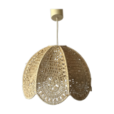 Macrame hanging lamp