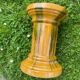 Southern France stool in glazed ceramic