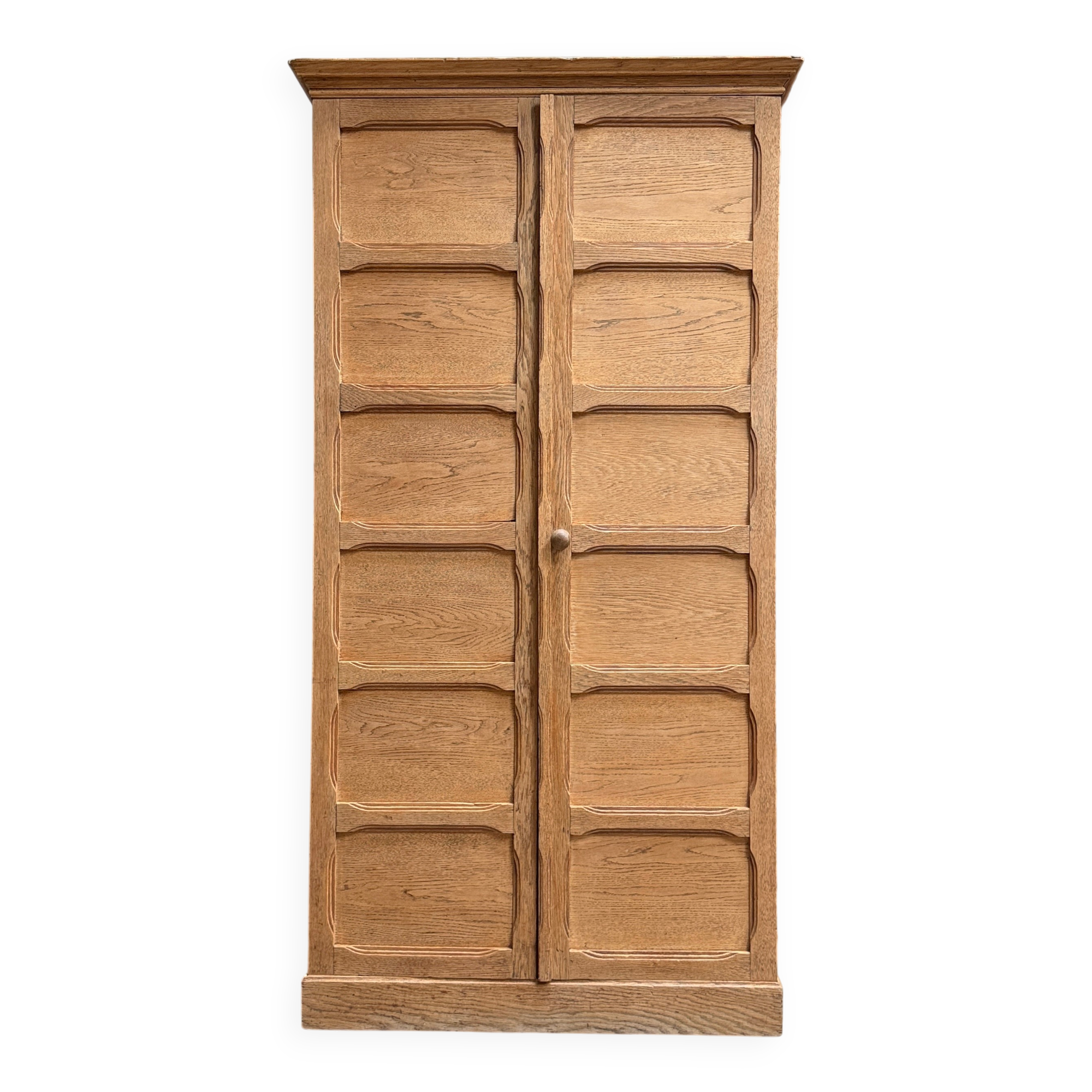 Oak notary cabinet