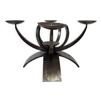 Vintage brutalist chandelier