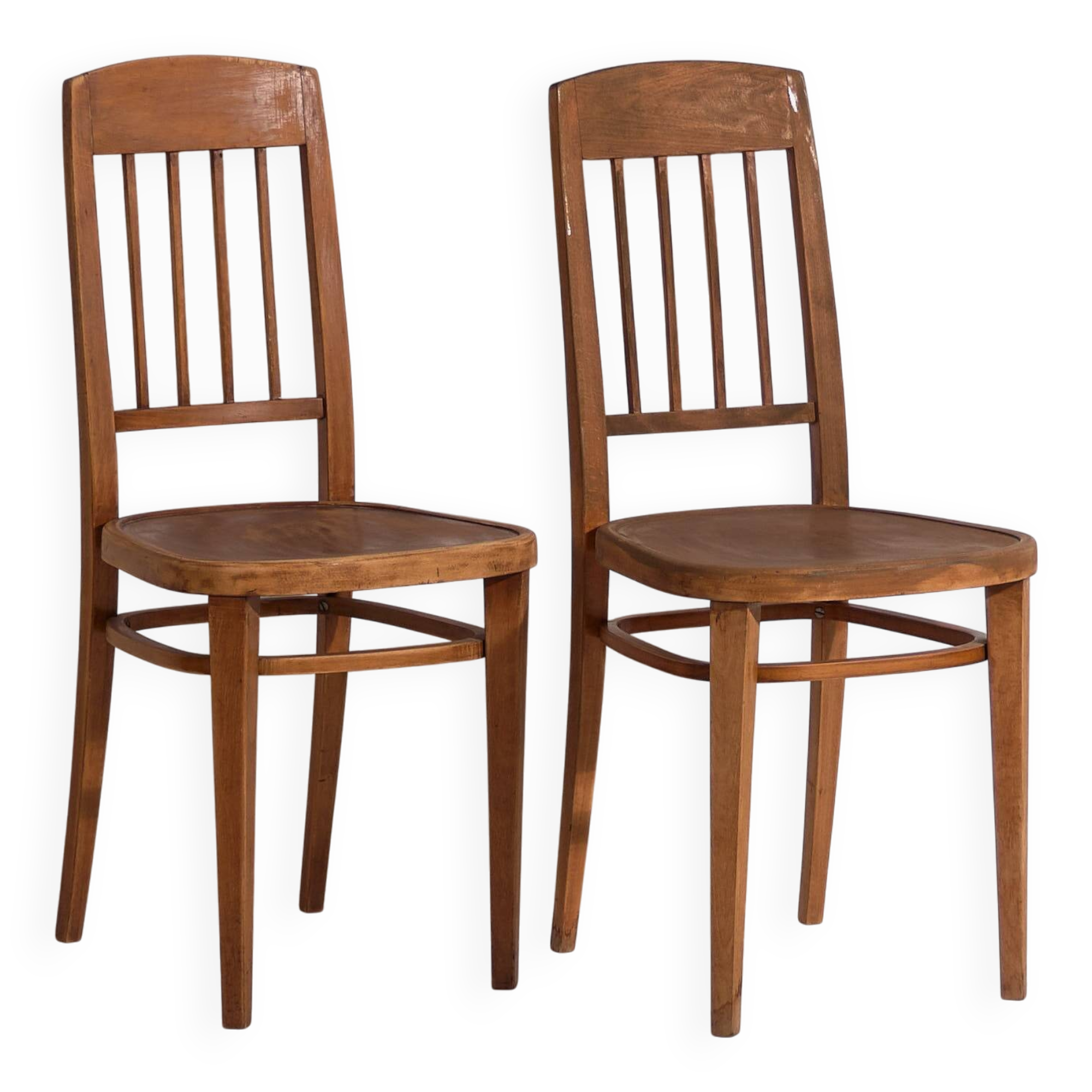 Antique Thonet chairs (c.1920). 2-piece set #2