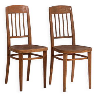 Anciennes chaises Thonet (c.1920). Ensemble 2 pièces #2