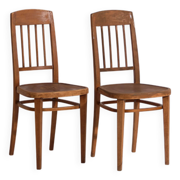 Vintage Thonet chairs (c.1920). 2-piece set #2