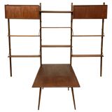 Vintage Poul Cadovius Royal System wandsysteem wandmeubel