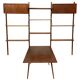 Vintage Poul Cadovius Royal System wandsysteem wandmeubel