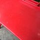 Red lacquered desk 70s