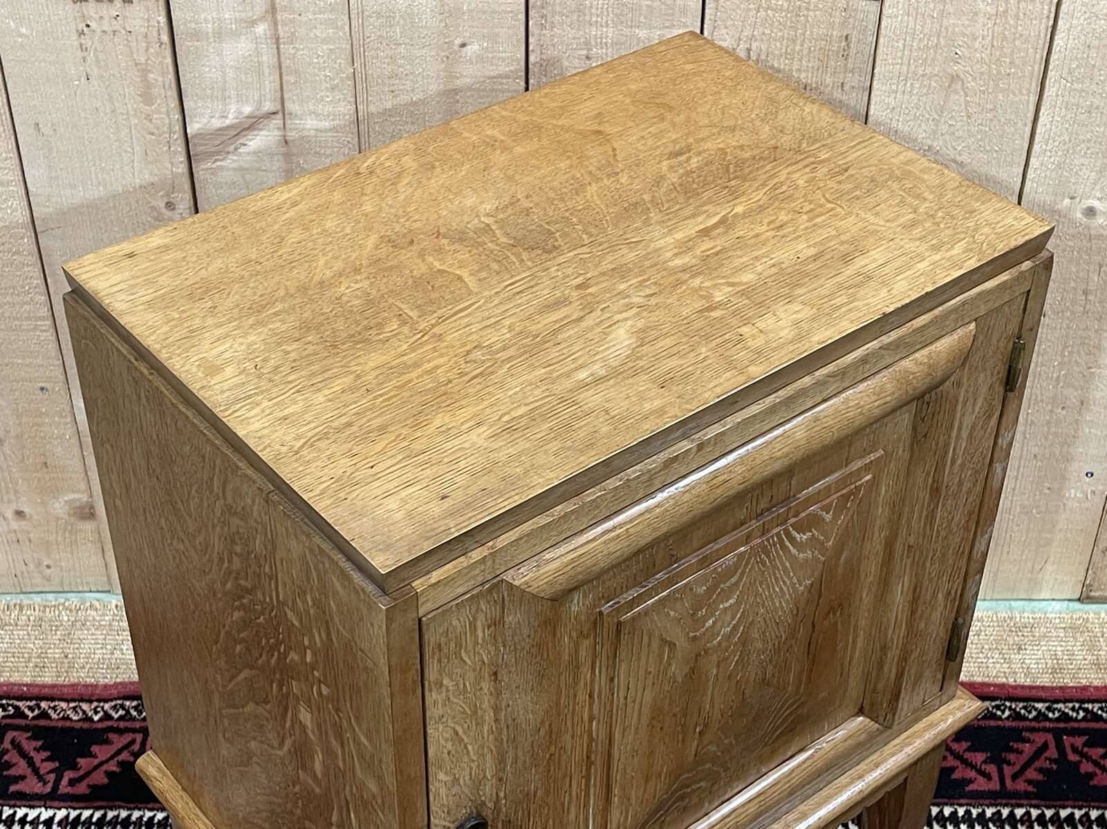Oak office filing cabinet from the 1940s