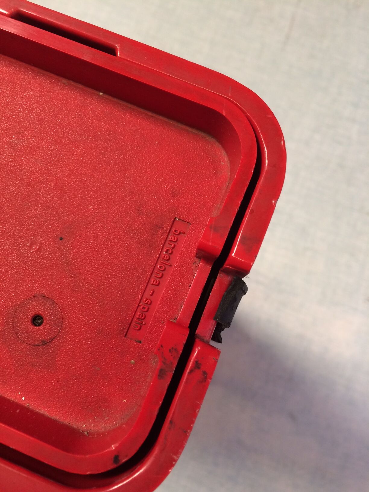 Valentine design ettore Sottsass for Olivetti in 1969