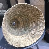 Crocheted wicker suspension