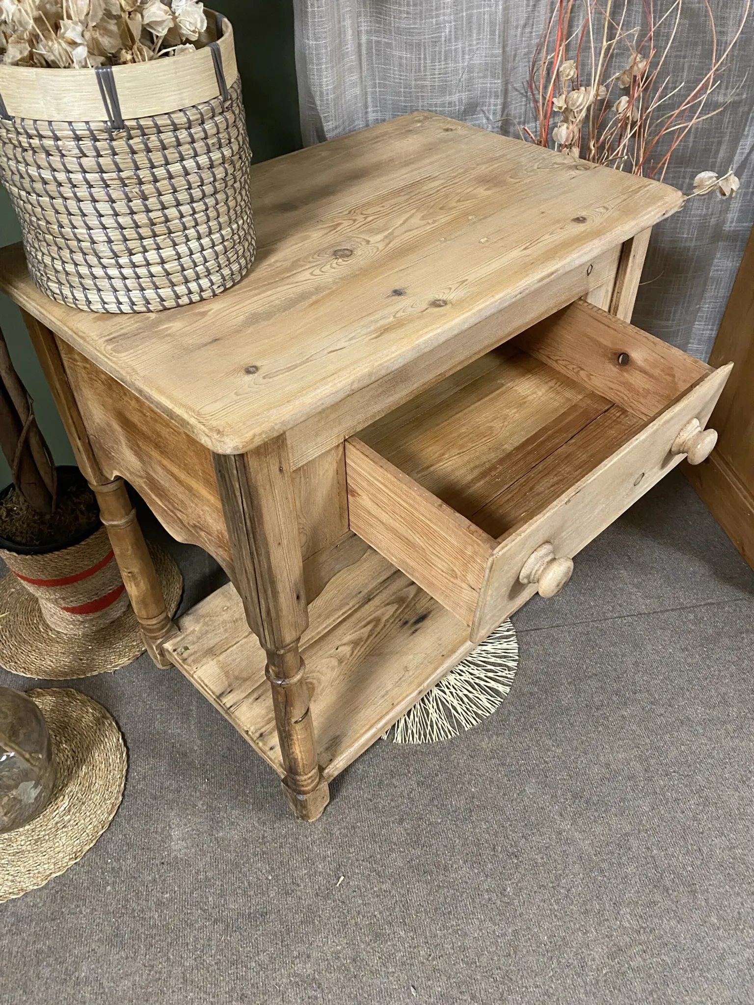 Wooden console