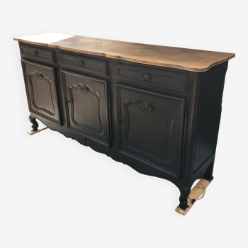 Restyled oak sideboard