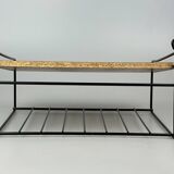 60s 70s teak shelf wall shelf telephone shelf string shelf Danish design