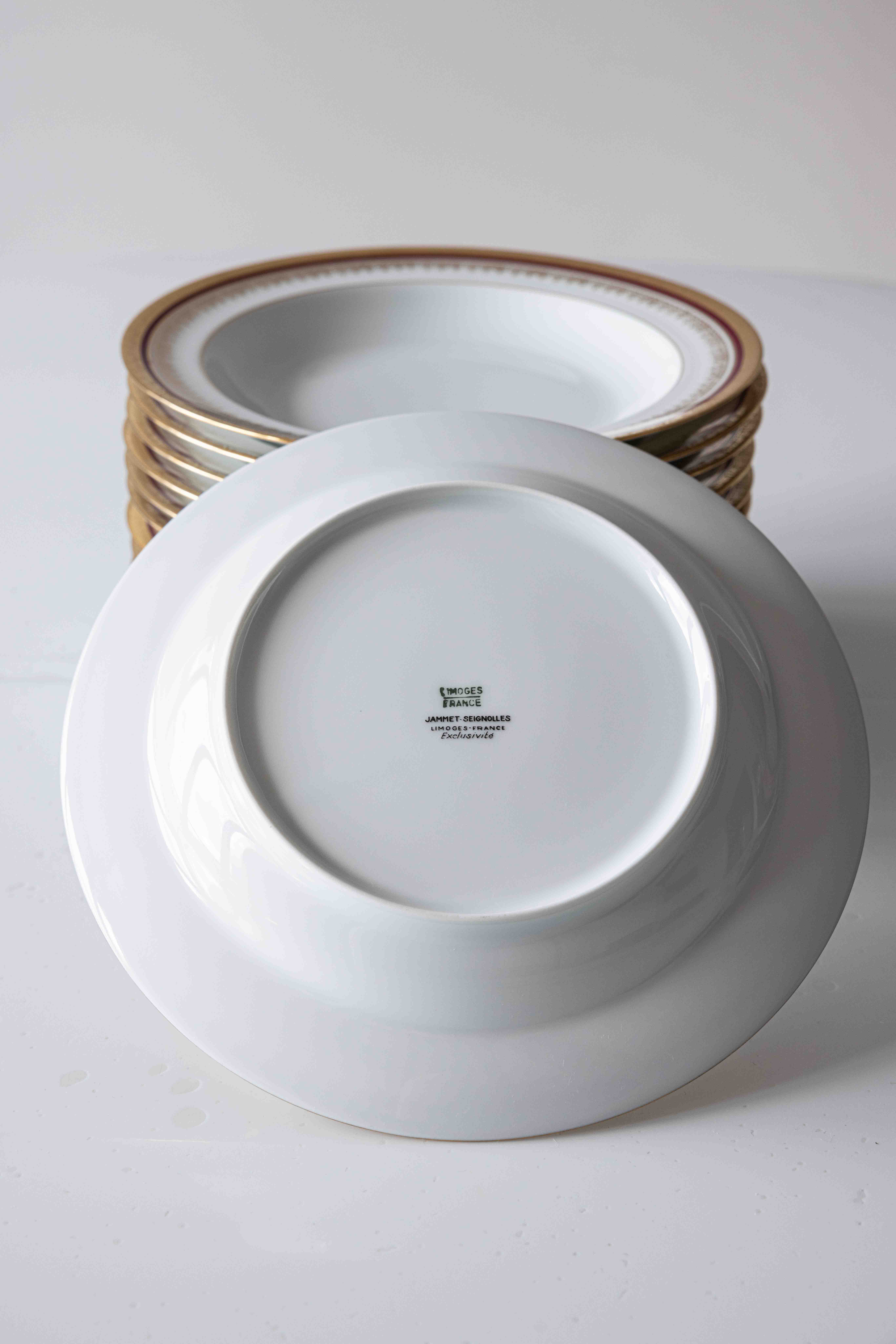 Sevice 72 pieces Limoges porcelain