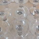 10 19th century stemmed glasses patterned with Greek nets Napoleon III