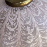 Large Pink Murano Glass Light Pendant 1970’s