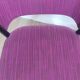 4 chaises vintage en tissu violet