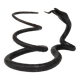 Sculpture of a serpent or wrought iron serpent in the style of Edgar Brandt, Austria, 1920s.