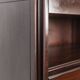 Vintage 60's highboard sideboard in wooden mangiarotti design for molteni