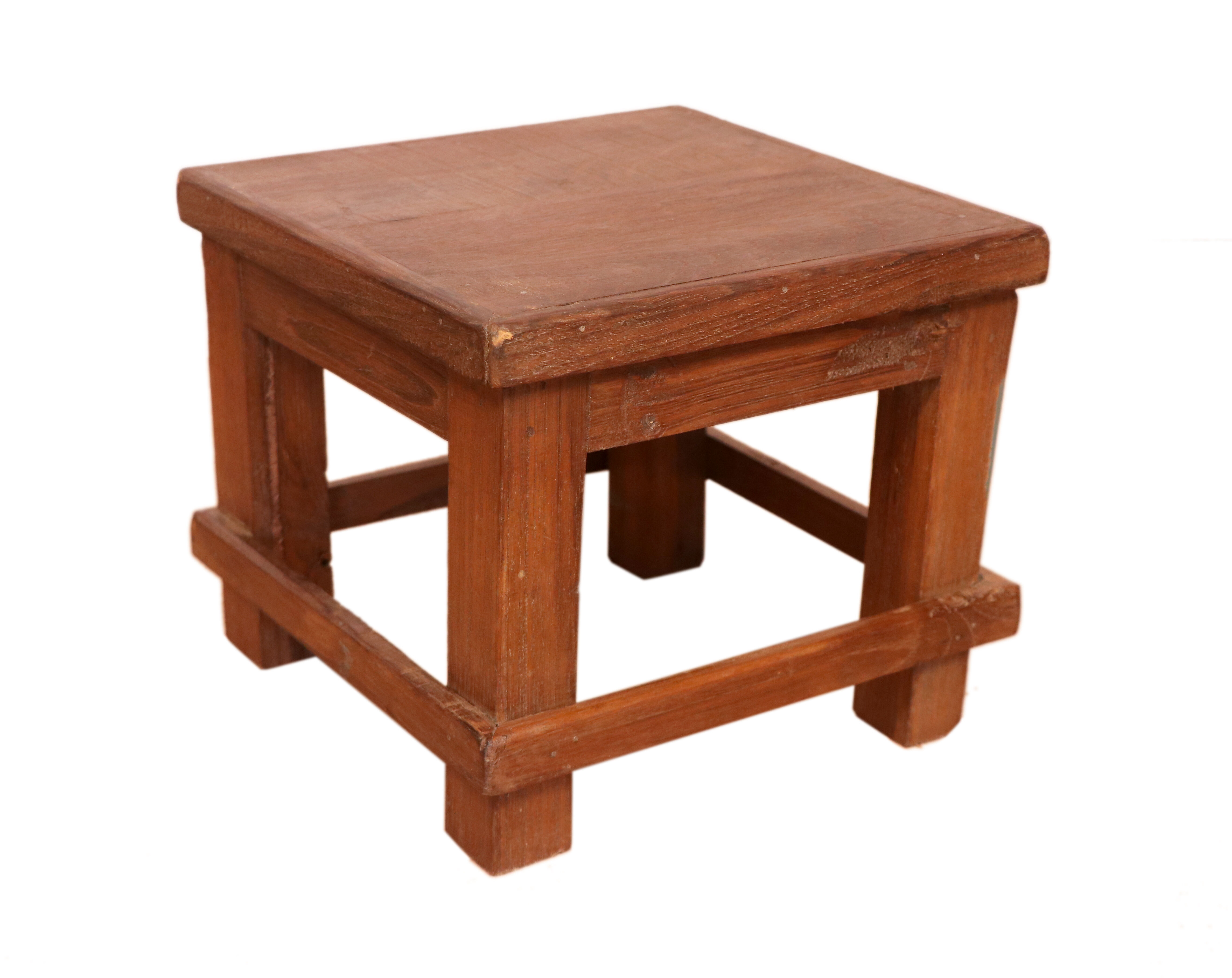 Old workshop bedside table