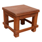 Old workshop bedside table